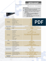 Weintek MT6103iP Datasheet, Tài Liệu Màn Hình MT6103iP