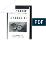 Italian II Booklet