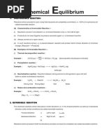 Chemical Equilibrium