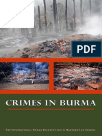 Crimes in Burma