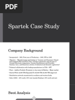 Spartek Case Study