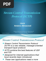 Stream Control Transmission Protocol SCTP