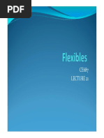 Lecture 21 Flexibles