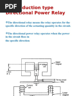 Induction Type Directional Power Relay: The Directional Relay Means The Relay Operates For The