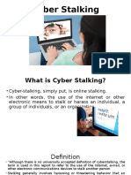 Cyber Stalking
