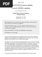 United States v. Tyrone D. Wilson, 469 F.2d 368, 2d Cir. (1972)