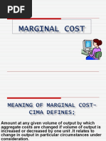 Marginal Costing