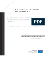 Sample Document Linguistics For Non-Linguists PDF