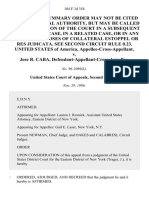 United States of America, Appellee-Cross-Appellant v. Jose R. Caba, Defendant-Appellant-Cross-Appellee, 104 F.3d 354, 2d Cir. (1996)