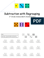 Subtraction With Regrouping: 3 Grade Indiana Math Standard 3.2.1