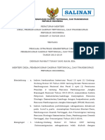 PermenDesaPDTTrans Nomor 15 Tahun 2015 TTG Renstra KDPDTT Salinan PDF
