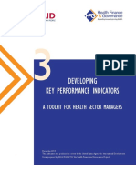 Developing KPI