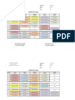 Horarios Ii 2016 18 de Julio