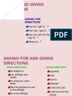 Asking and Giving Direction 01