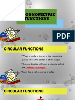 2 - Trigo Functions Unit Circle