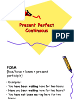 Present Perfect Continuous Tense