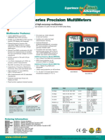 Multimaster Series Precision Multimeters: 50,000 / 500,000 Count and High Accuracy Multimeters