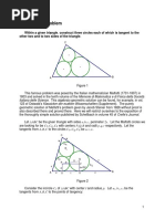 Malfatti's Problem