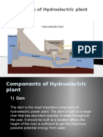 Components of Hydroelectric plant
