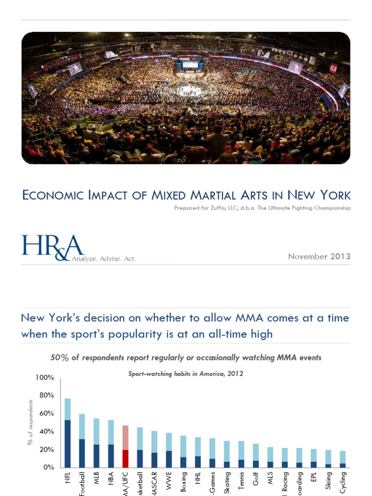 Economic Impact of MMA in New York | PDF | Mixed Martial Arts ...