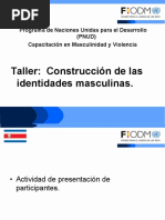 Tallerconstrucciondeidentidasdesmasculina