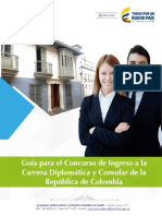 Guía Concurso Carrera Diplomática 2018