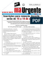 Apeoesp Informa Urgente 48