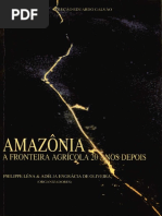 Amazonia e Fronteira 20 Anos Depois