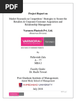 SIP Report On Varmora Plastech Pvt. Ltd.