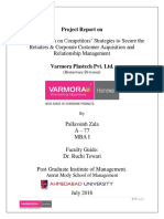 SIP Report On Varmora Plastech Pvt. Ltd.