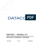 Manual DM706C MiniMux E1