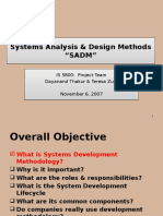 Systems Analysis and Design Method