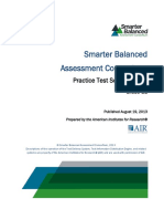 Smarter Balanced Assessment Consortium:: Practice Test Scoring Guide