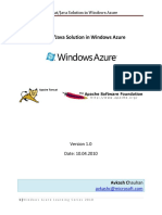 Tomcat Solution in Windows Azure