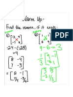 August 8 Solving Systems