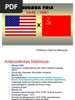 Guerra Fria - Professor Fabrício Mesquita