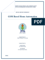 GSM Based Home Automation