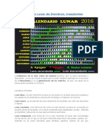 Calendario Lunar de Siembras