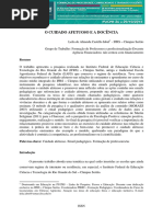 O CUIDADO AFETUOSO E A DOCÊNCIA