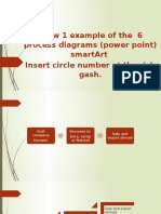 Draw 1 Example of The 6 Process Diagrams (Power Point) Smartart Insert Circle Number at The Rich Gash