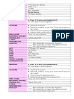 of The Pupils Able To Achieve The Objectives - / - of The Pupils Able To Answer The Questions Correctly