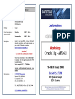 Oracle 11g - AIX 6.1 - Common Romandie