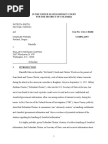 Smith and Woods v Clinton Complaint