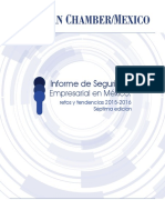 Informe de Seguridad Empresarial en Mexico - Retos y Tendencias 2015-2016