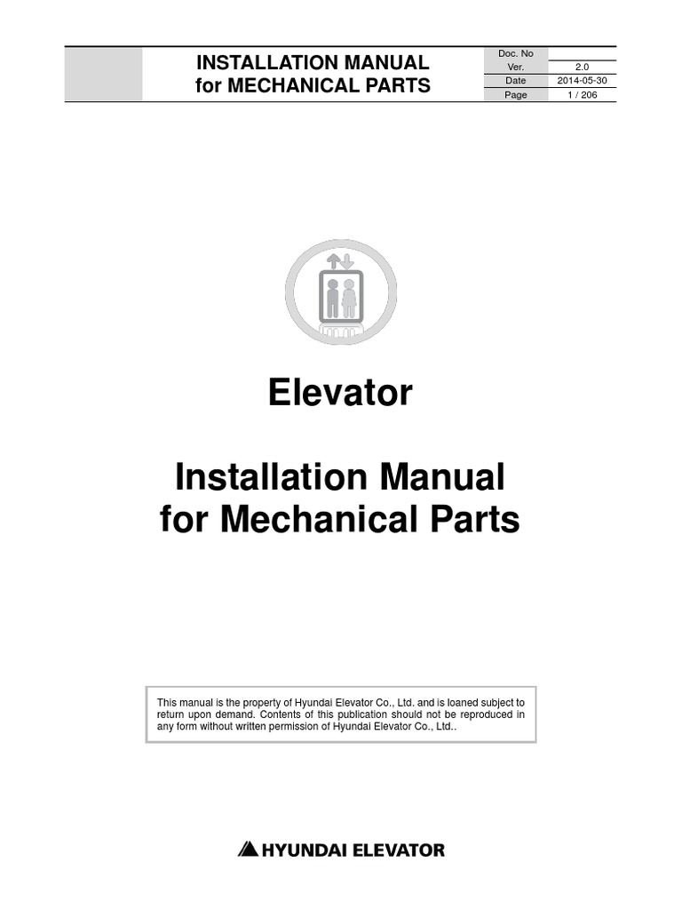 Inastallastion Manual - Mechanical - +Í | PDF | Personal Protective ...