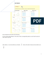 Ratio of Area and Volumes