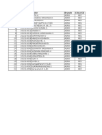 Student Roll List Aero Branch REC