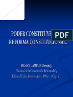 Poder Constituyente y Reforma Constitucional