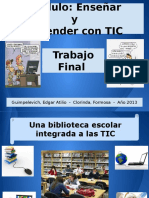 Fomentar el uso de la biblioteca escolar con TIC