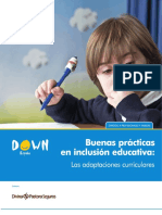 Buenas Prácticas en Inclusión Educativa Las Adaptaciones Curriculares